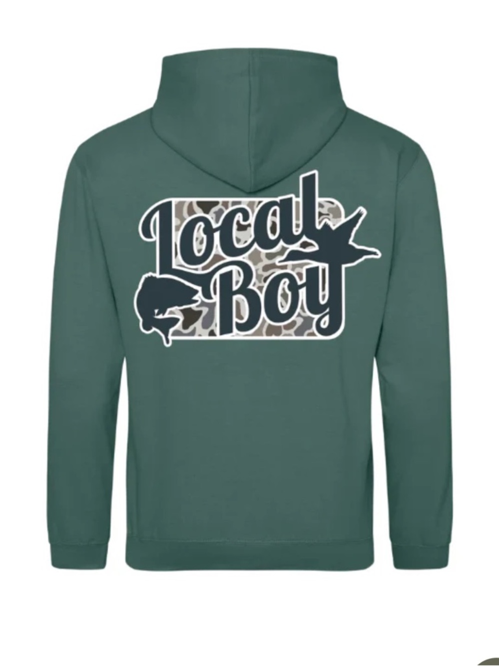 Local Boy “Open Season” Hoodie - Moss Green
